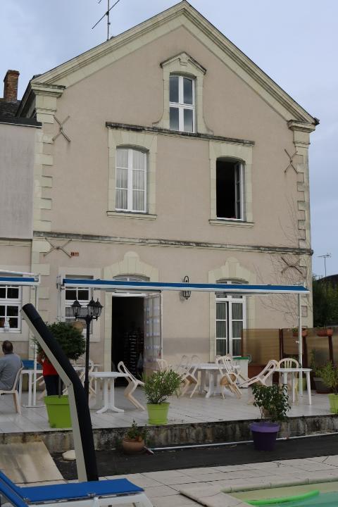 Logis Le Port Saint Aubin Morannes sur Sarthe-Daumeray Exterior foto
